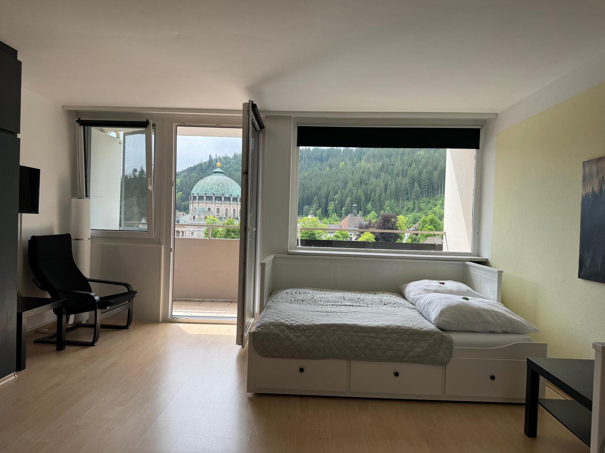 KMH 1 Zi-Apartment St. Blasien Buitenkant foto